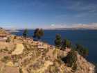 Ostrov Taquile na jezere Titicaca