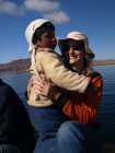 Plovoucí ostrovy na jezeru Titicaca